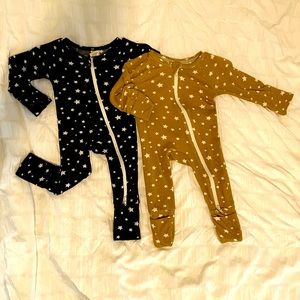 0-3 Month Convertible Rompers from Larkspur (lot of 2)
